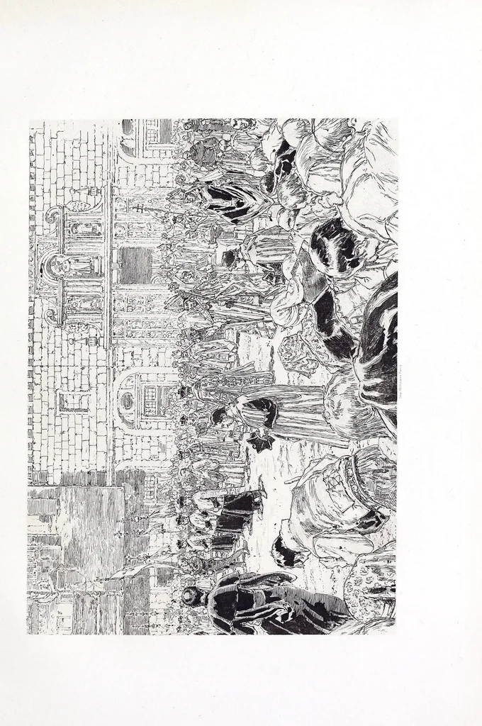 An illustration from Man in art; studies in religious and historical art, portrait and genre, 1892, leaf 281