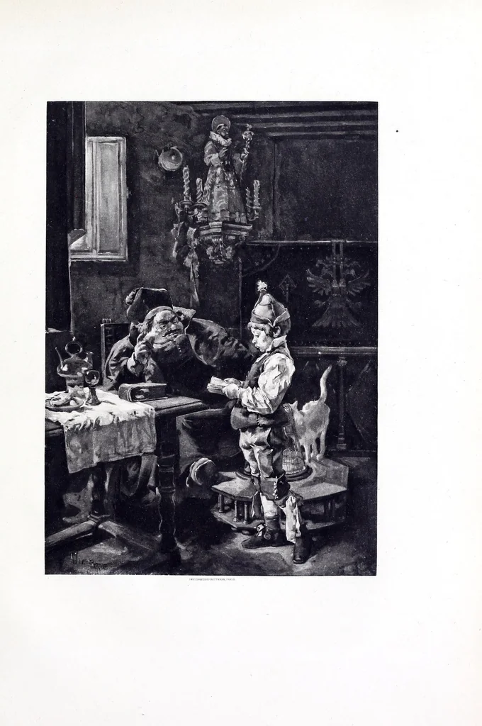 An illustration from Man in art; studies in religious and historical art, portrait and genre, 1892, leaf 305