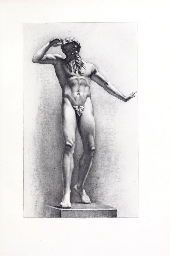 An illustration from Man in art; studies in religious and historical art, portrait and genre, 1892, leaf 81