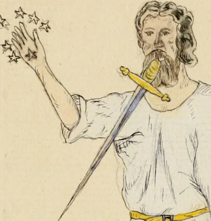 An illustration from Manly Palmer Hall collection of alchemical manuscripts, 1500-1825, 1600, leaf 179