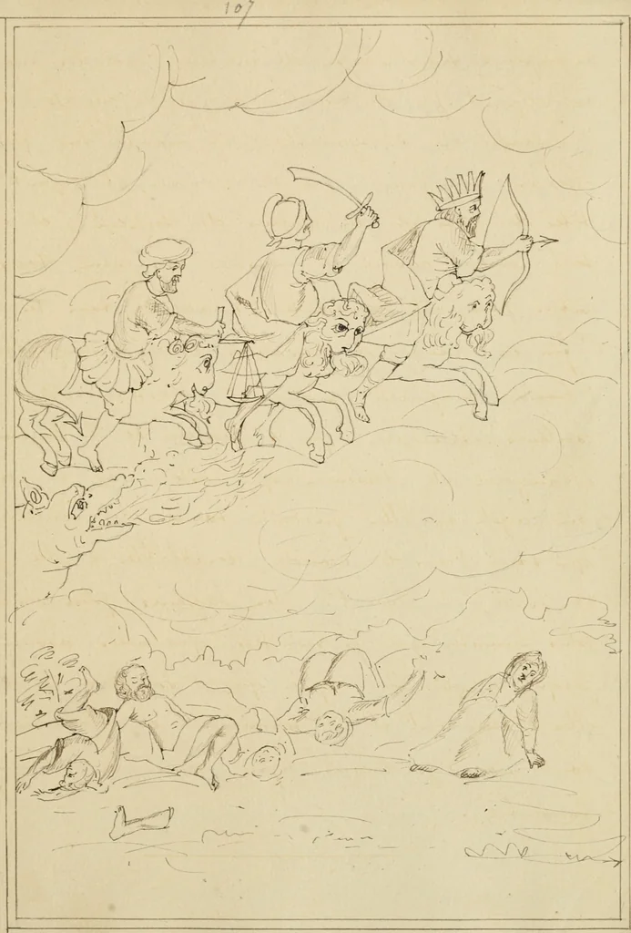 An illustration from Manly Palmer Hall collection of alchemical manuscripts, 1500-1825, 1600, leaf 246