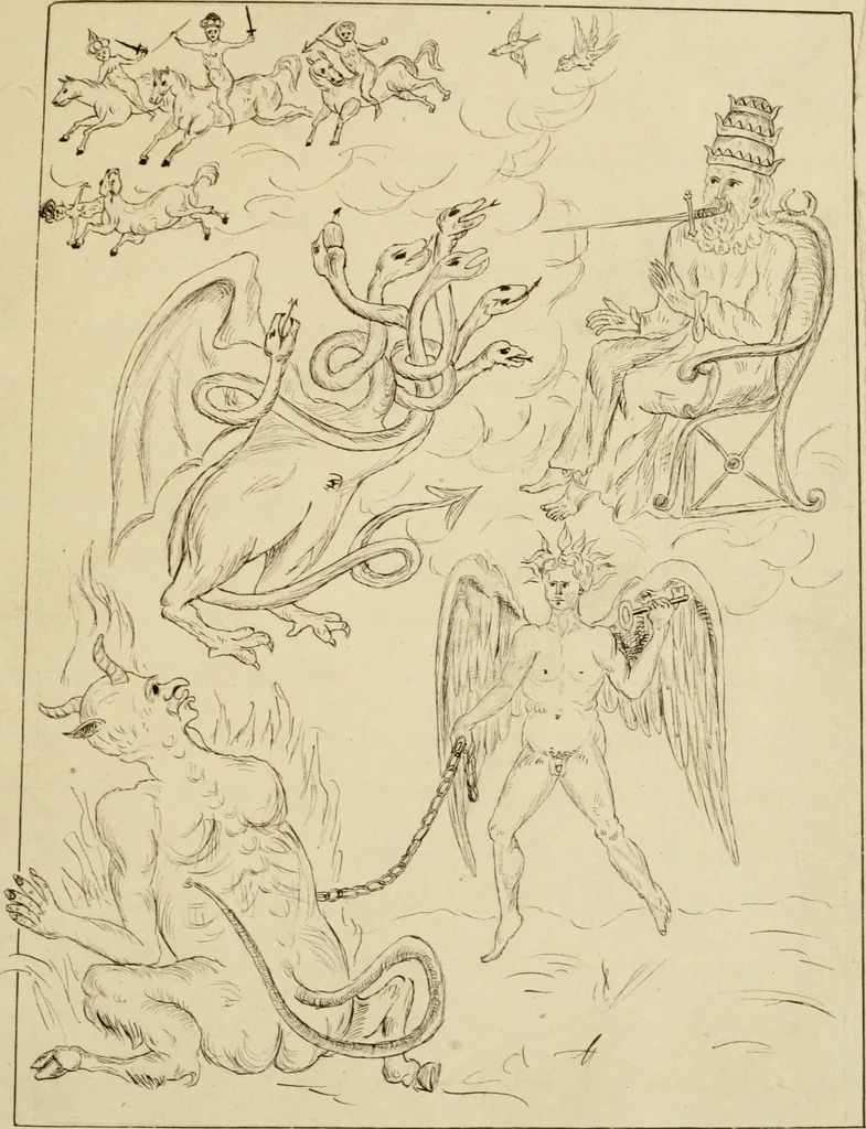 An illustration from Manly Palmer Hall collection of alchemical manuscripts, 1500-1825, 1600, leaf 302