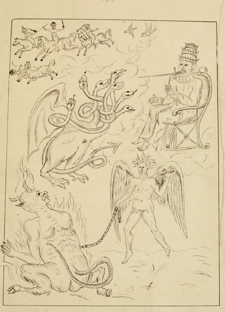 An illustration from Manly Palmer Hall collection of alchemical manuscripts, 1500-1825, 1600, leaf 303