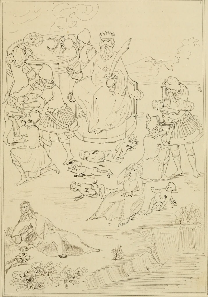 An illustration from Manly Palmer Hall collection of alchemical manuscripts, 1500-1825, 1600, leaf 94