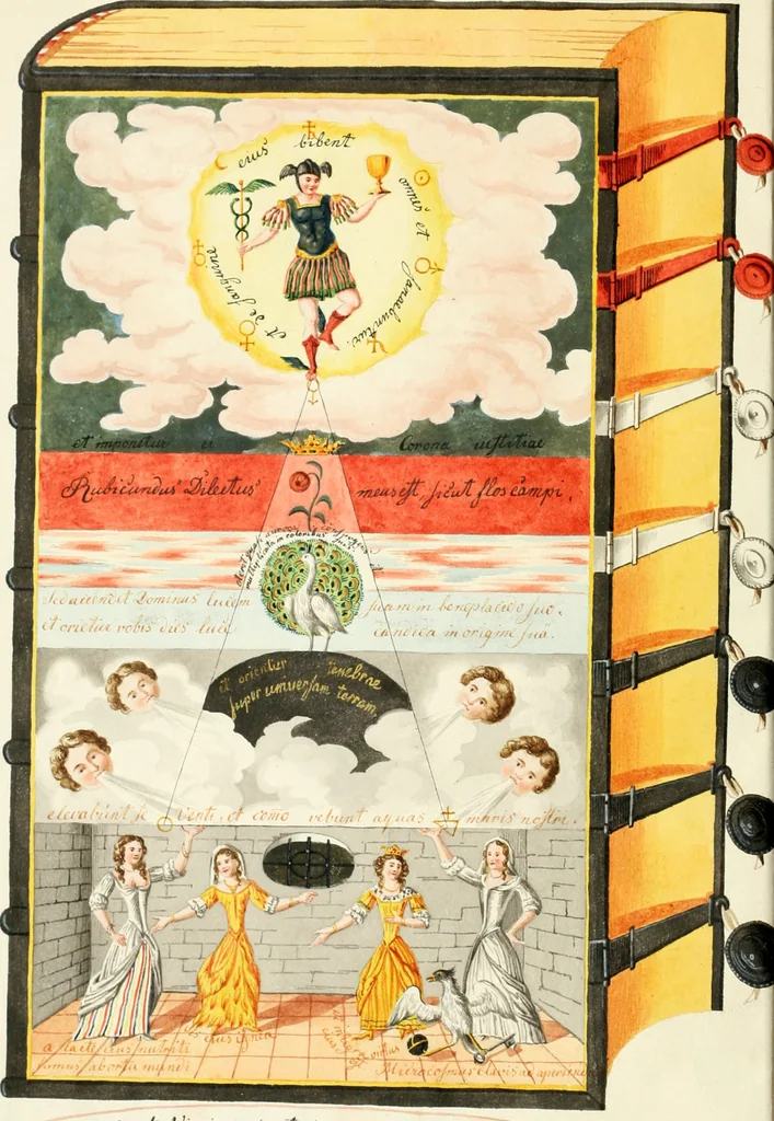 An illustration from Manly Palmer Hall collection of alchemical manuscripts, 1500-1825, 1600, leaf 5