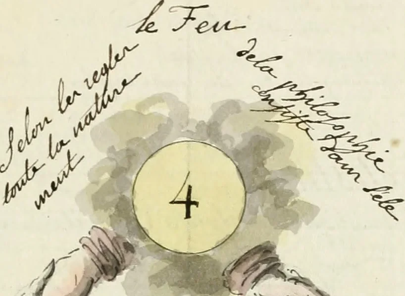 An illustration from Manly Palmer Hall collection of alchemical manuscripts, 1500-1825, 1600, leaf 12