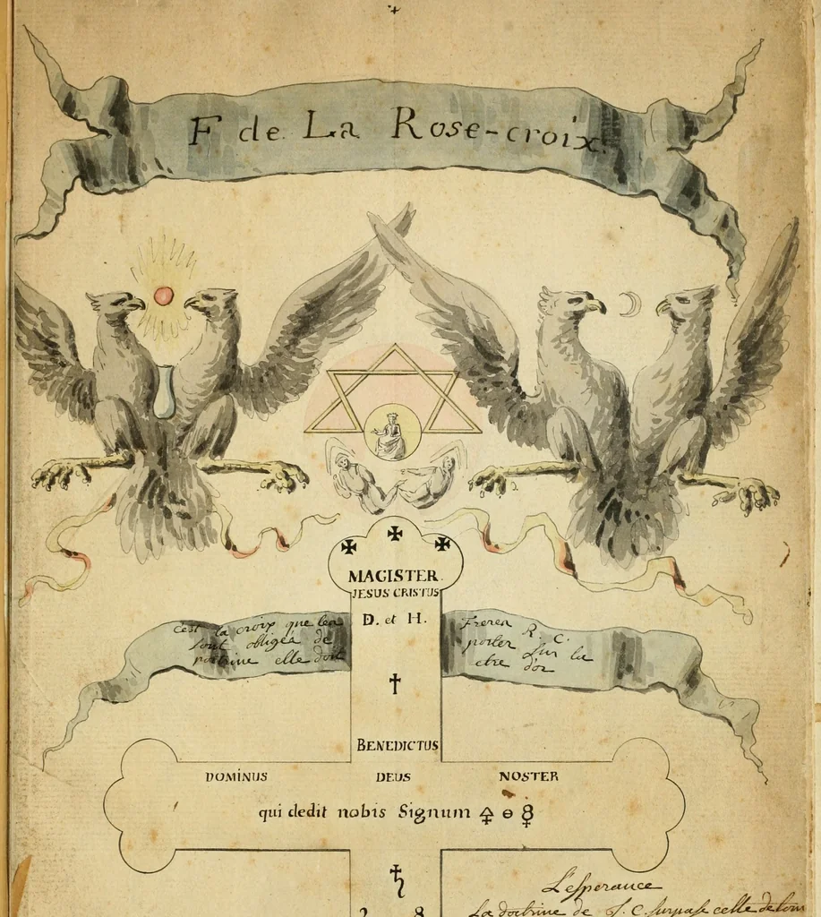 An illustration from Manly Palmer Hall collection of alchemical manuscripts, 1500-1825, 1600, leaf 6