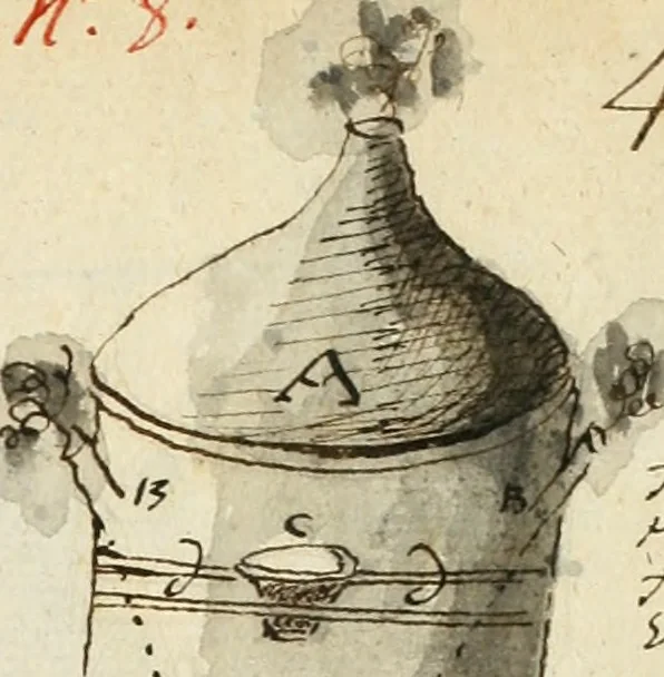 An illustration from Manly Palmer Hall collection of alchemical manuscripts, 1500-1825, 1600, leaf 106