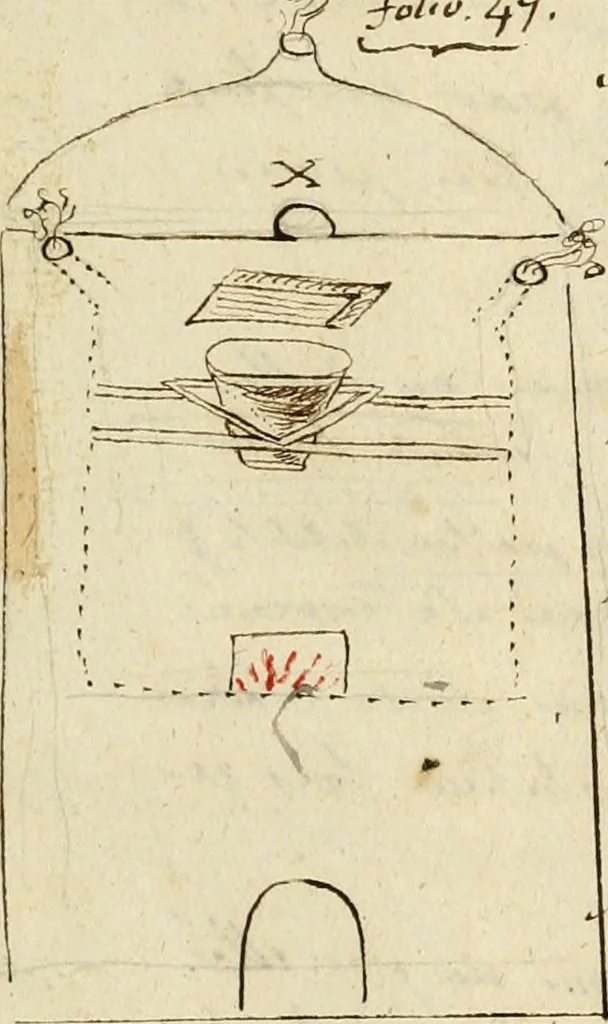 An illustration from Manly Palmer Hall collection of alchemical manuscripts, 1500-1825, 1600, leaf 18