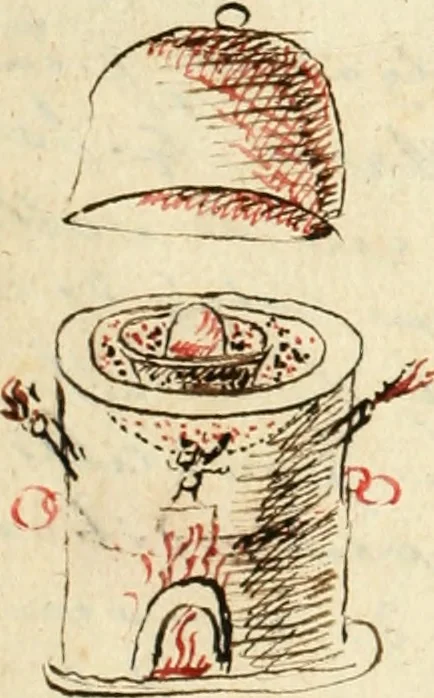 An illustration from Manly Palmer Hall collection of alchemical manuscripts, 1500-1825, 1600, leaf 21