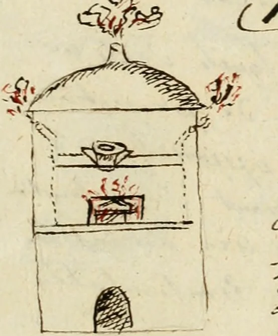 An illustration from Manly Palmer Hall collection of alchemical manuscripts, 1500-1825, 1600, leaf 22