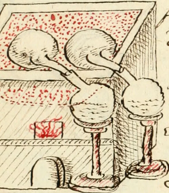 An illustration from Manly Palmer Hall collection of alchemical manuscripts, 1500-1825, 1600, leaf 44