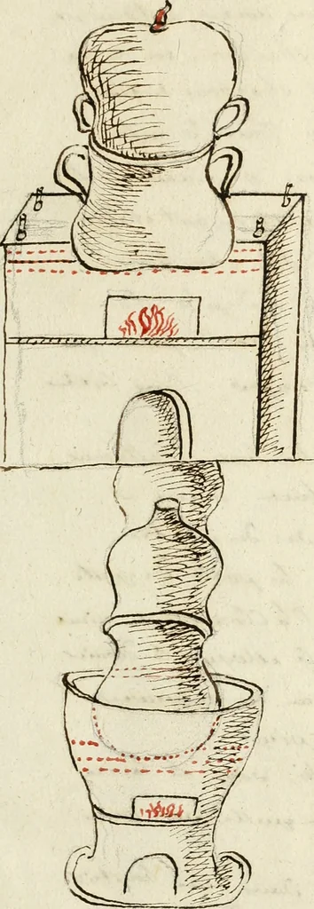 An illustration from Manly Palmer Hall collection of alchemical manuscripts, 1500-1825, 1600, leaf 66