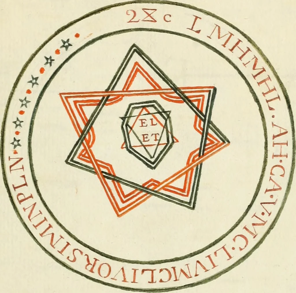 An illustration from Manly Palmer Hall collection of alchemical manuscripts, 1500-1825, 1600, leaf 18