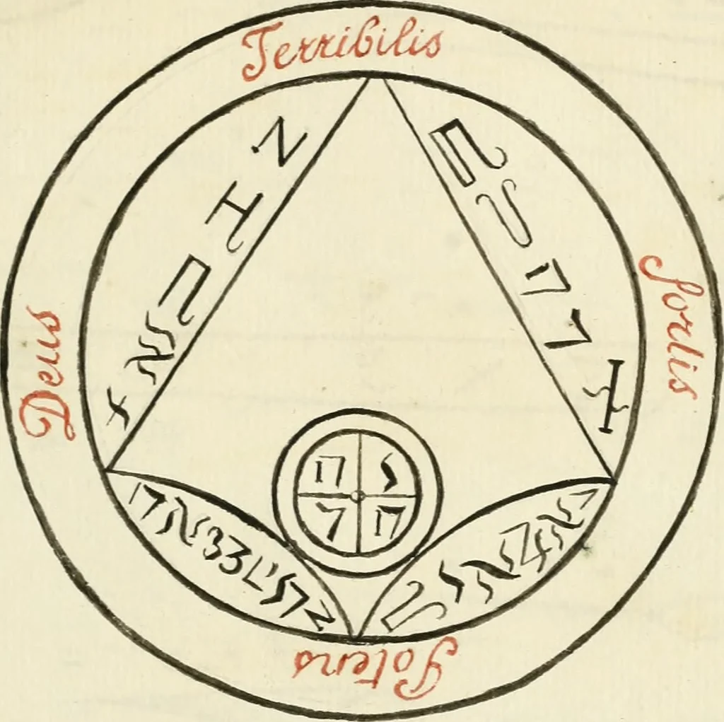 An illustration from Manly Palmer Hall collection of alchemical manuscripts, 1500-1825, 1600, leaf 26
