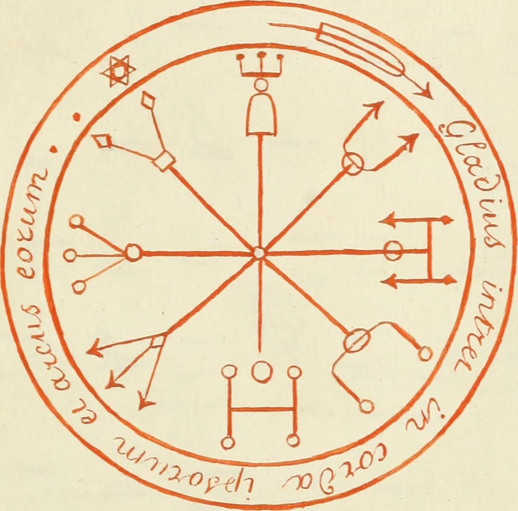 An illustration from Manly Palmer Hall collection of alchemical manuscripts, 1500-1825, 1600, leaf 42