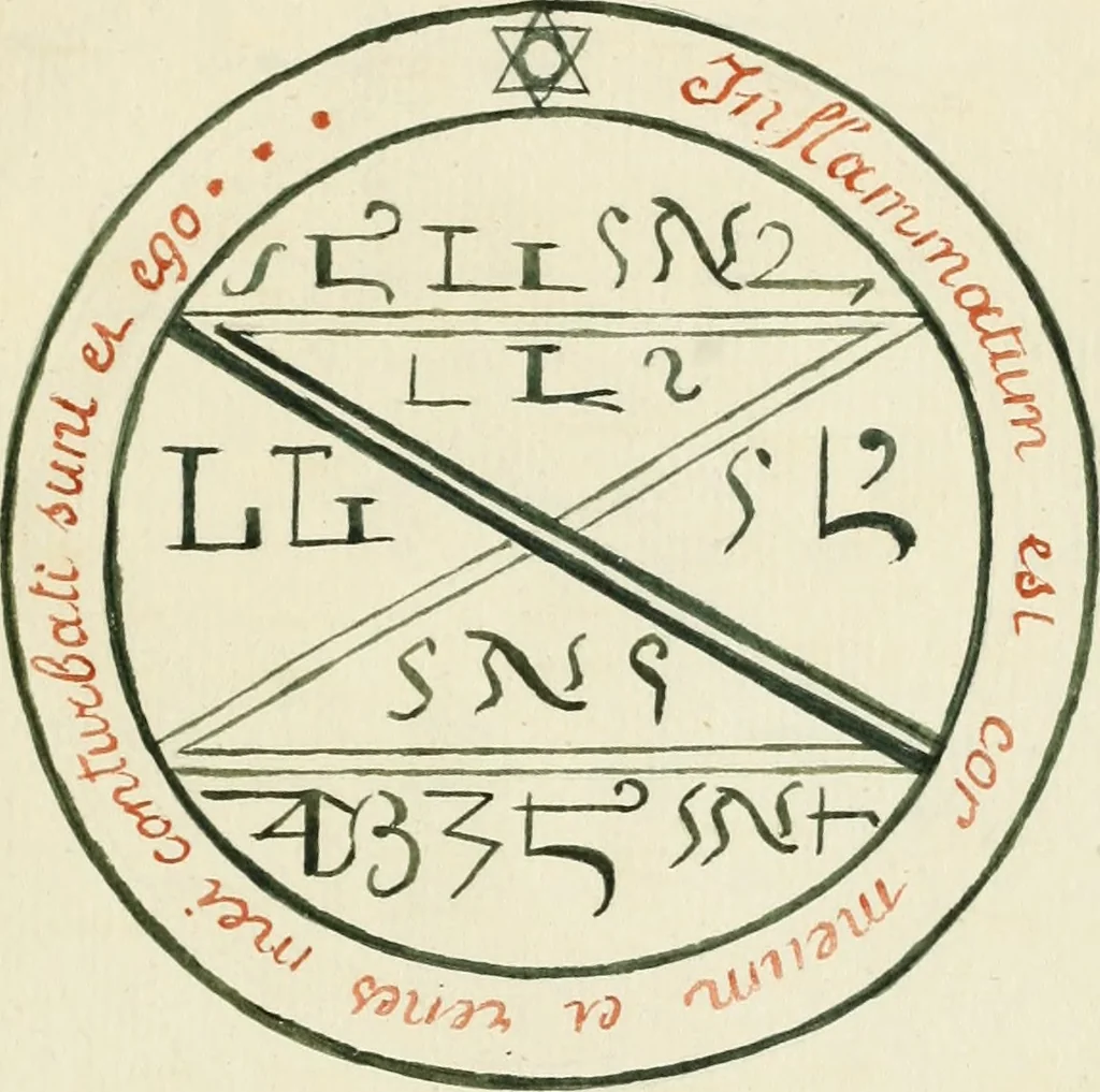 An illustration from Manly Palmer Hall collection of alchemical manuscripts, 1500-1825, 1600, leaf 50