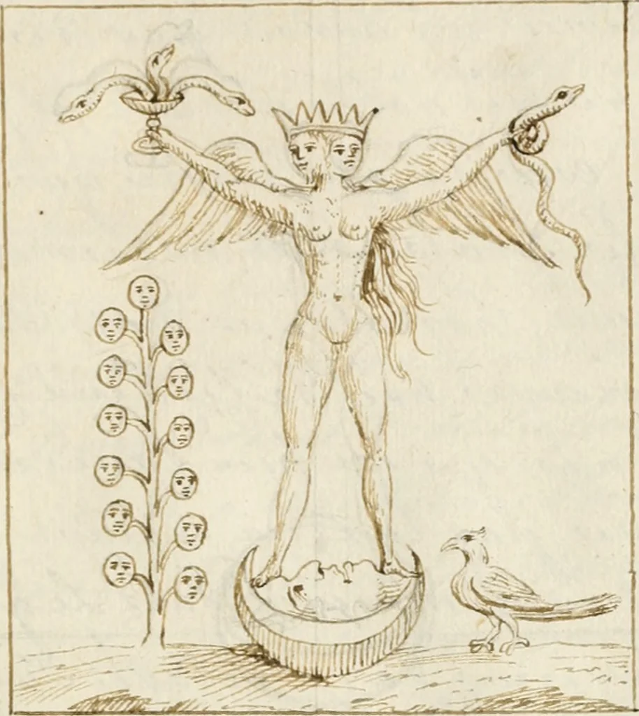 An illustration from Manly Palmer Hall collection of alchemical manuscripts, 1500-1825, 1600, leaf 140