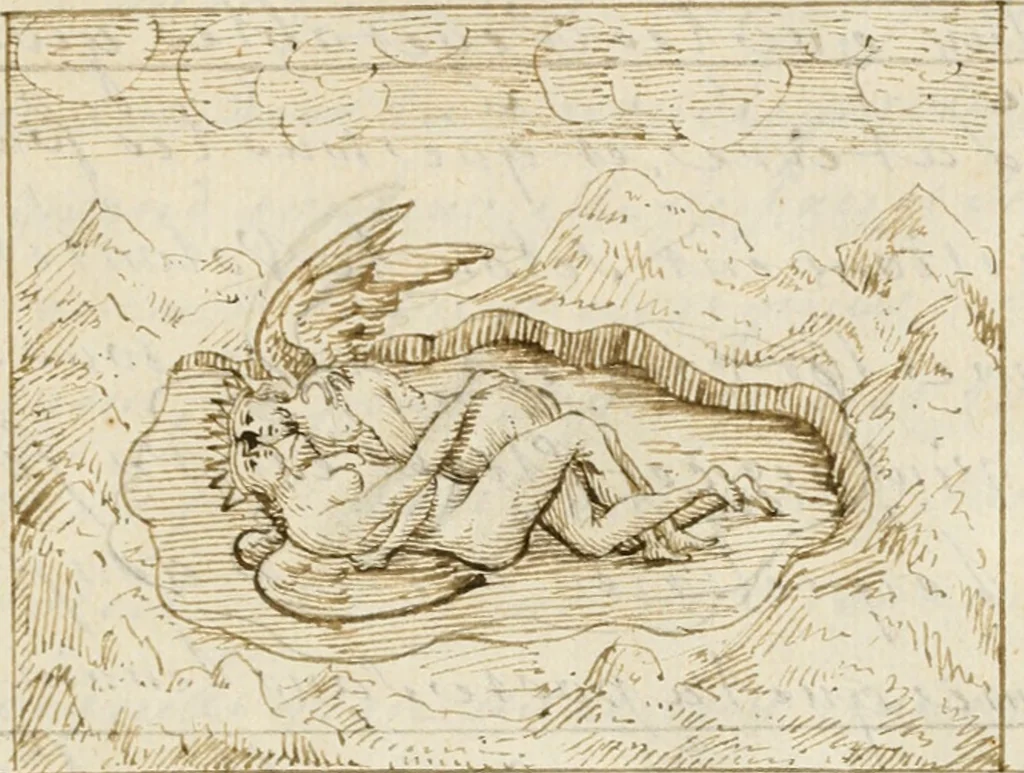 An illustration from Manly Palmer Hall collection of alchemical manuscripts, 1500-1825, 1600, leaf 154