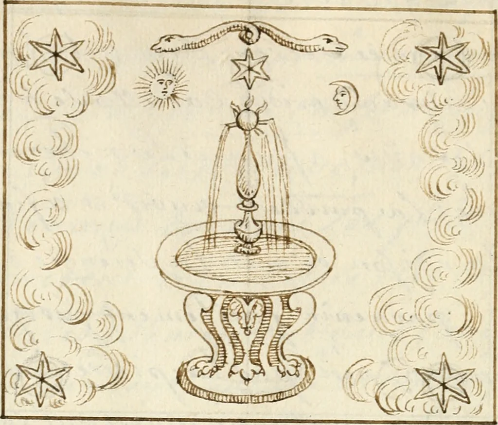 An illustration from Manly Palmer Hall collection of alchemical manuscripts, 1500-1825, 1600, leaf 23