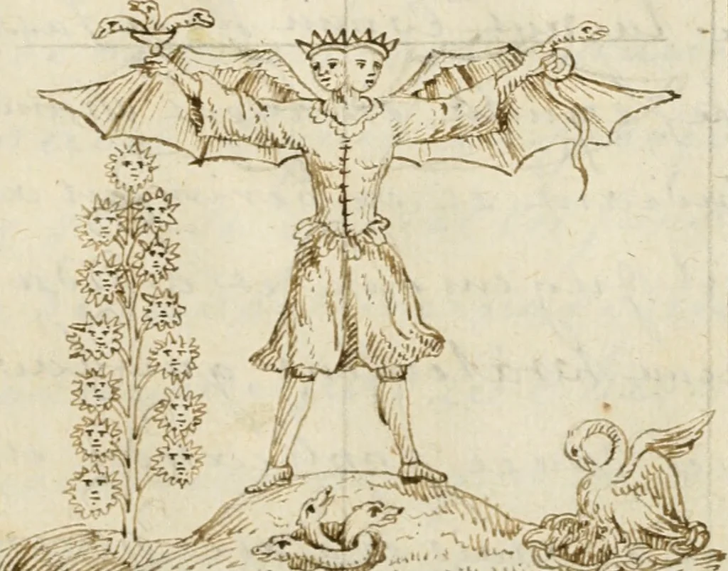 An illustration from Manly Palmer Hall collection of alchemical manuscripts, 1500-1825, 1600, leaf 238