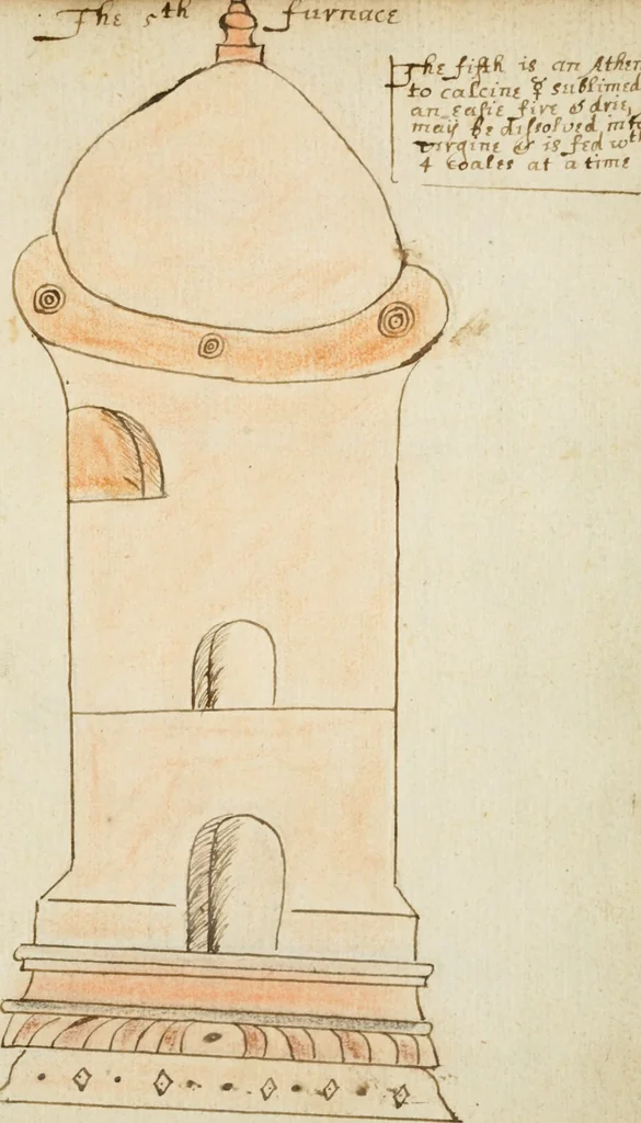 An illustration from Manly Palmer Hall collection of alchemical manuscripts, 1500-1825, 1600, leaf 316