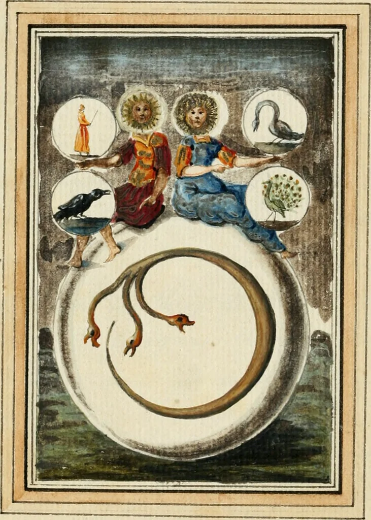 An illustration from Manly Palmer Hall collection of alchemical manuscripts, 1500-1825, 1600, leaf 171