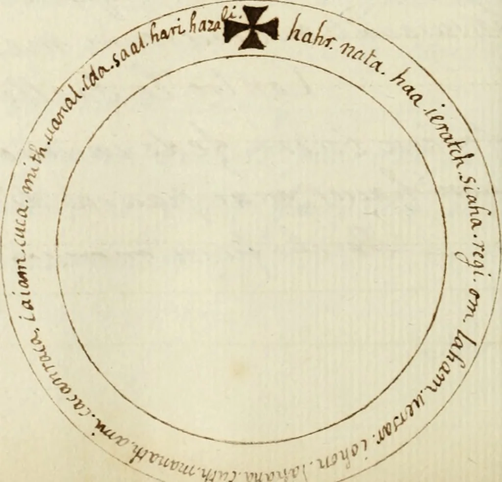 An illustration from Manly Palmer Hall collection of alchemical manuscripts, 1500-1825, 1600, leaf 221