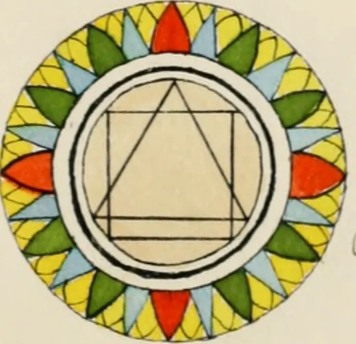 An illustration from Manly Palmer Hall collection of alchemical manuscripts, 1500-1825, 1600, leaf 18