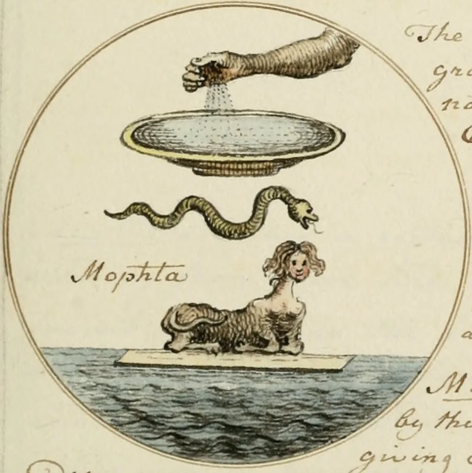 An illustration from Manly Palmer Hall collection of alchemical manuscripts, 1500-1825, 1600, leaf 30