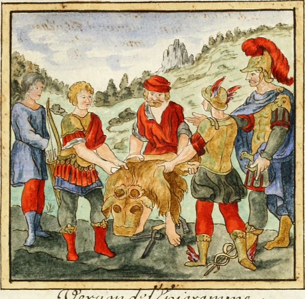 An illustration from Manly Palmer Hall collection of alchemical manuscripts, 1500-1825, 1600, leaf 104