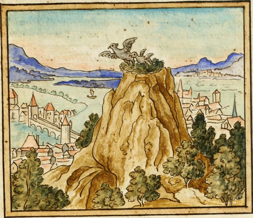 An illustration from Manly Palmer Hall collection of alchemical manuscripts, 1500-1825, 1600, leaf 28
