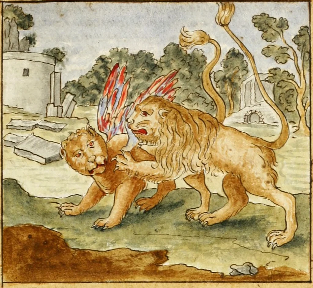 An illustration from Manly Palmer Hall collection of alchemical manuscripts, 1500-1825, 1600, leaf 46