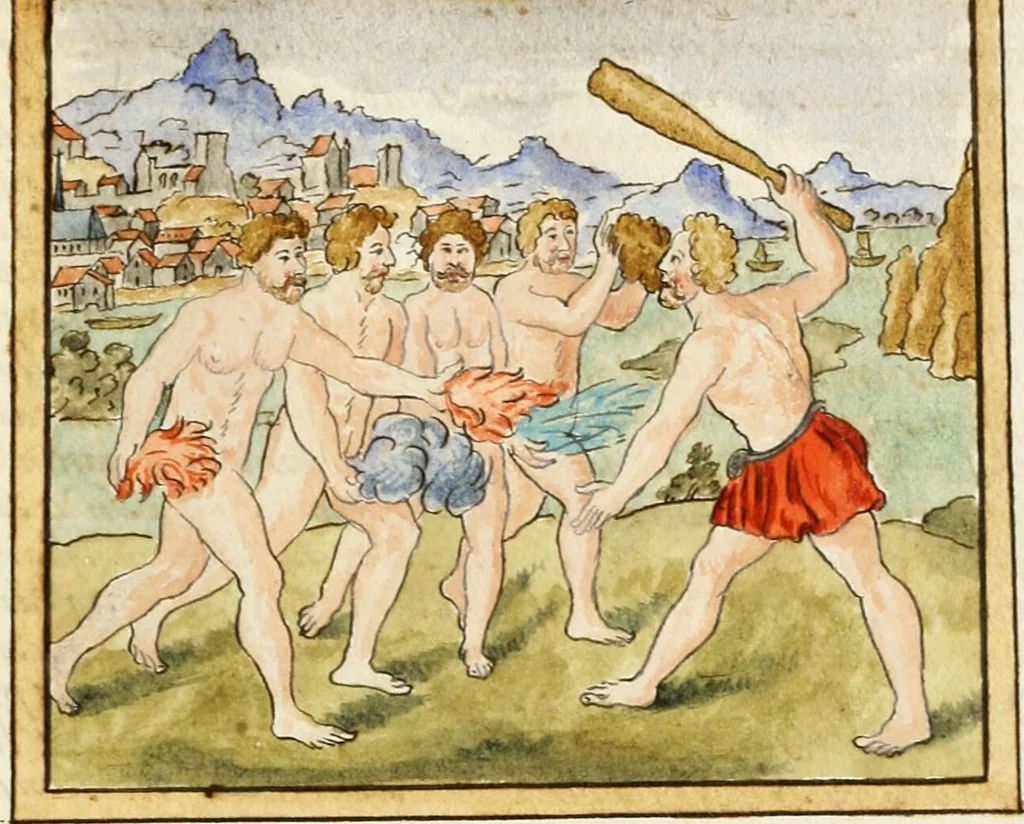 An illustration from Manly Palmer Hall collection of alchemical manuscripts, 1500-1825, 1600, leaf 53