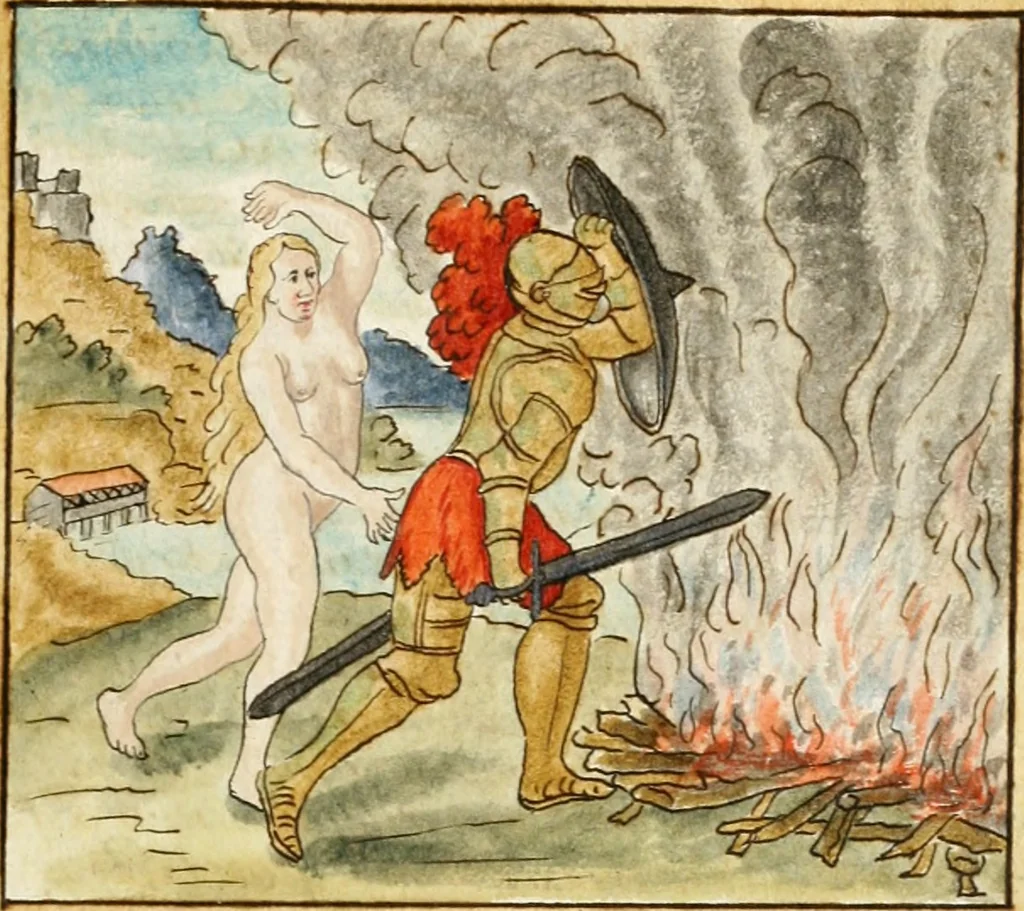 An illustration from Manly Palmer Hall collection of alchemical manuscripts, 1500-1825, 1600, leaf 54