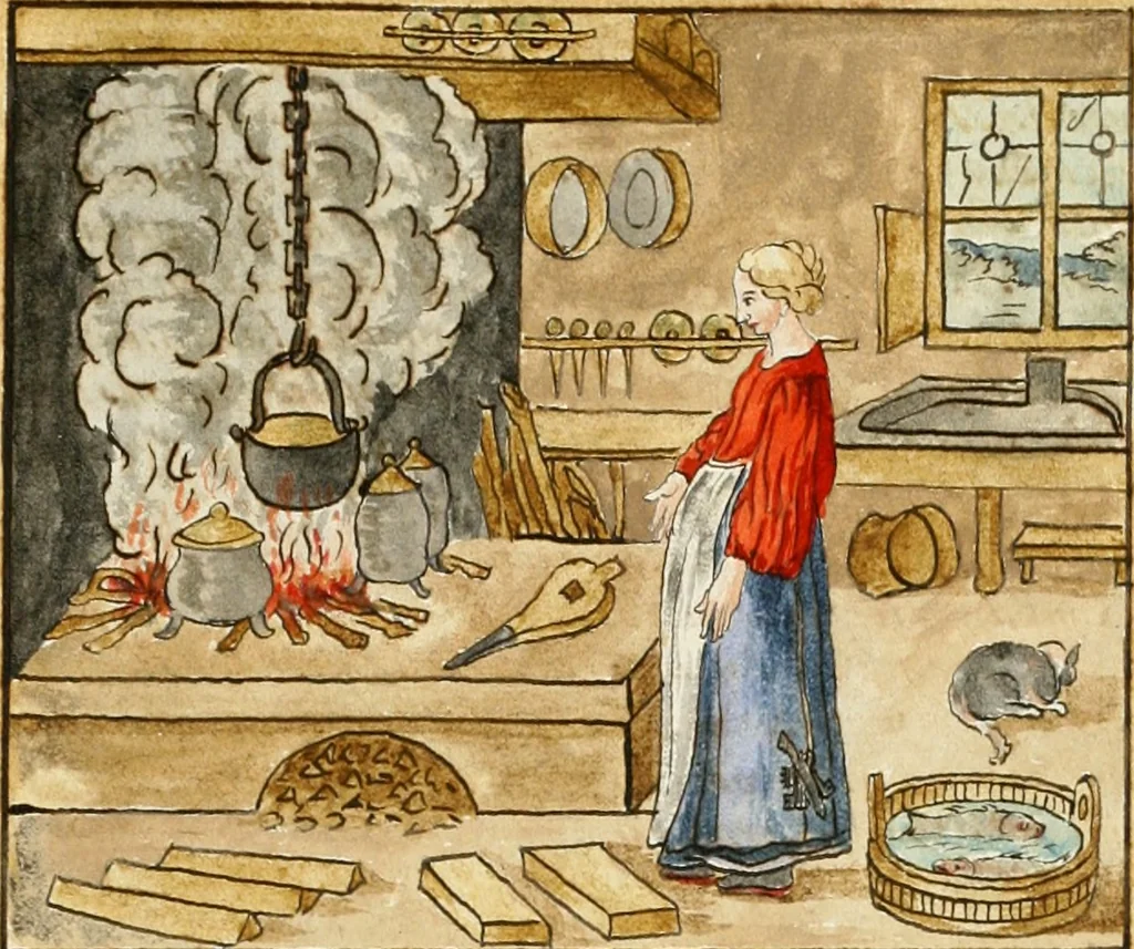 An illustration from Manly Palmer Hall collection of alchemical manuscripts, 1500-1825, 1600, leaf 58