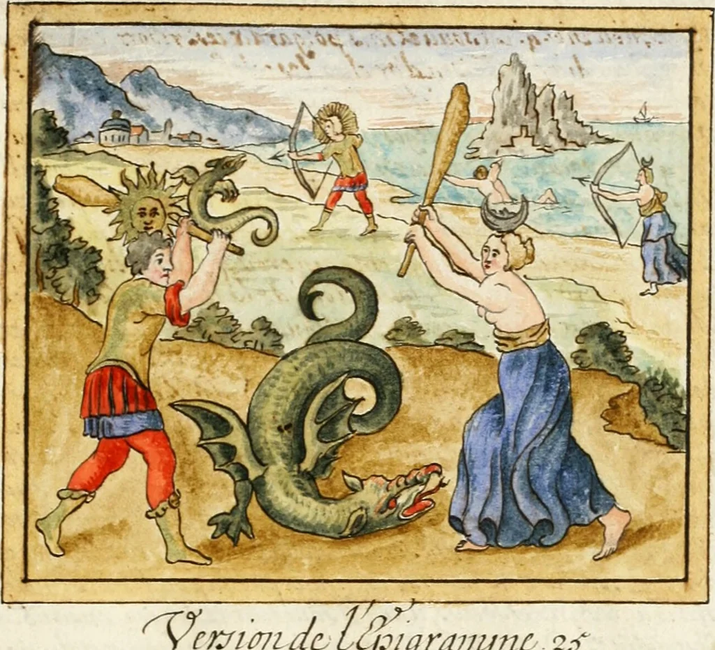 An illustration from Manly Palmer Hall collection of alchemical manuscripts, 1500-1825, 1600, leaf 63