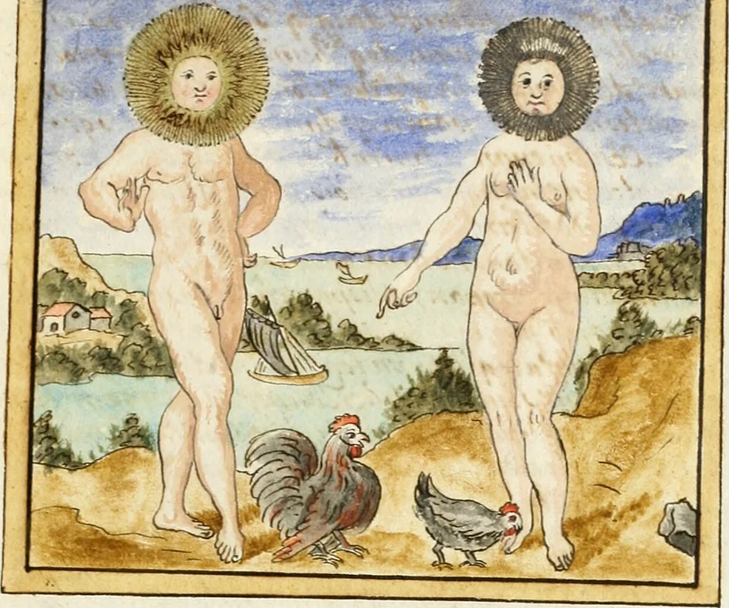 An illustration from Manly Palmer Hall collection of alchemical manuscripts, 1500-1825, 1600, leaf 73