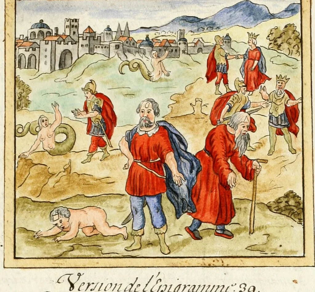 An illustration from Manly Palmer Hall collection of alchemical manuscripts, 1500-1825, 1600, leaf 85