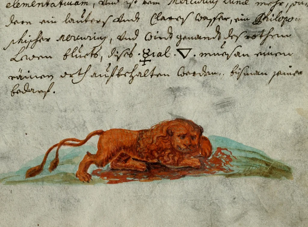 An illustration from Manly Palmer Hall collection of alchemical manuscripts, 1500-1825, 1600, leaf 19