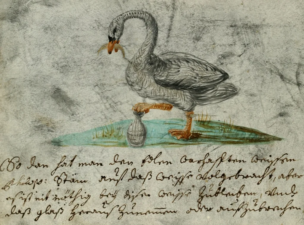 An illustration from Manly Palmer Hall collection of alchemical manuscripts, 1500-1825, 1600, leaf 26