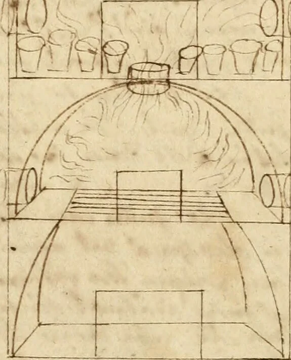 An illustration from Manly Palmer Hall collection of alchemical manuscripts, 1500-1825, 1600, leaf 95