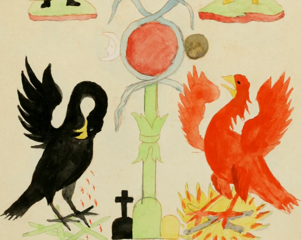 An illustration from Manly Palmer Hall collection of alchemical manuscripts, 1500-1825, 1600, leaf 122