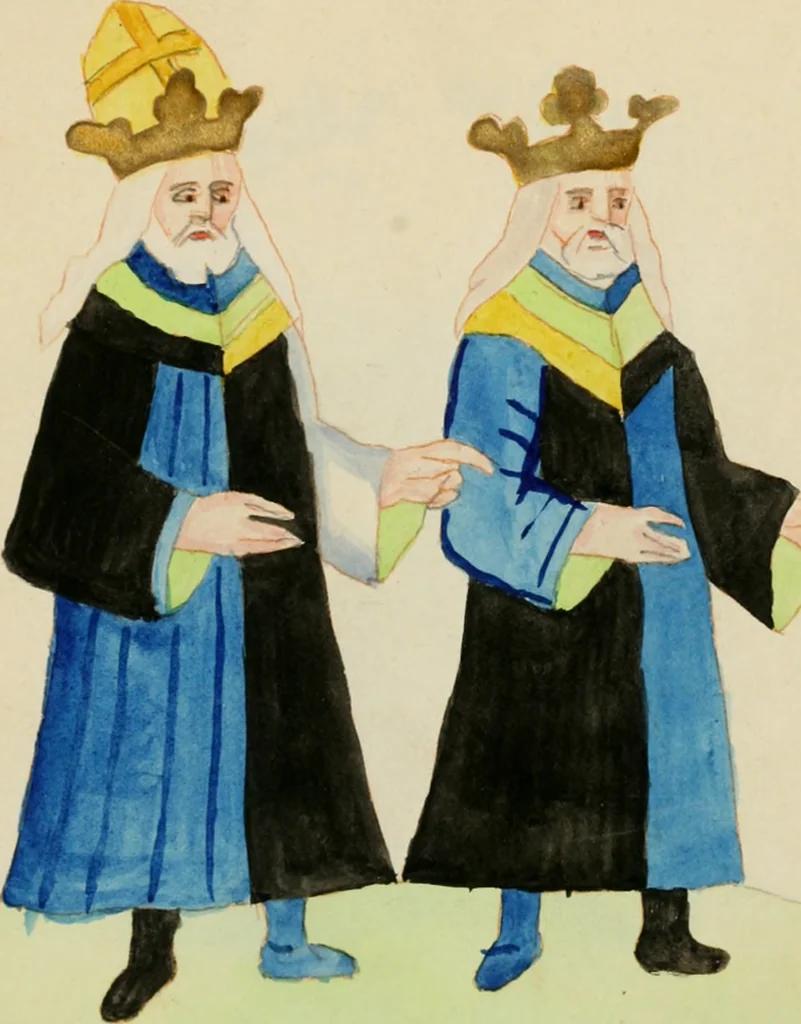 An illustration from Manly Palmer Hall collection of alchemical manuscripts, 1500-1825, 1600, leaf 136