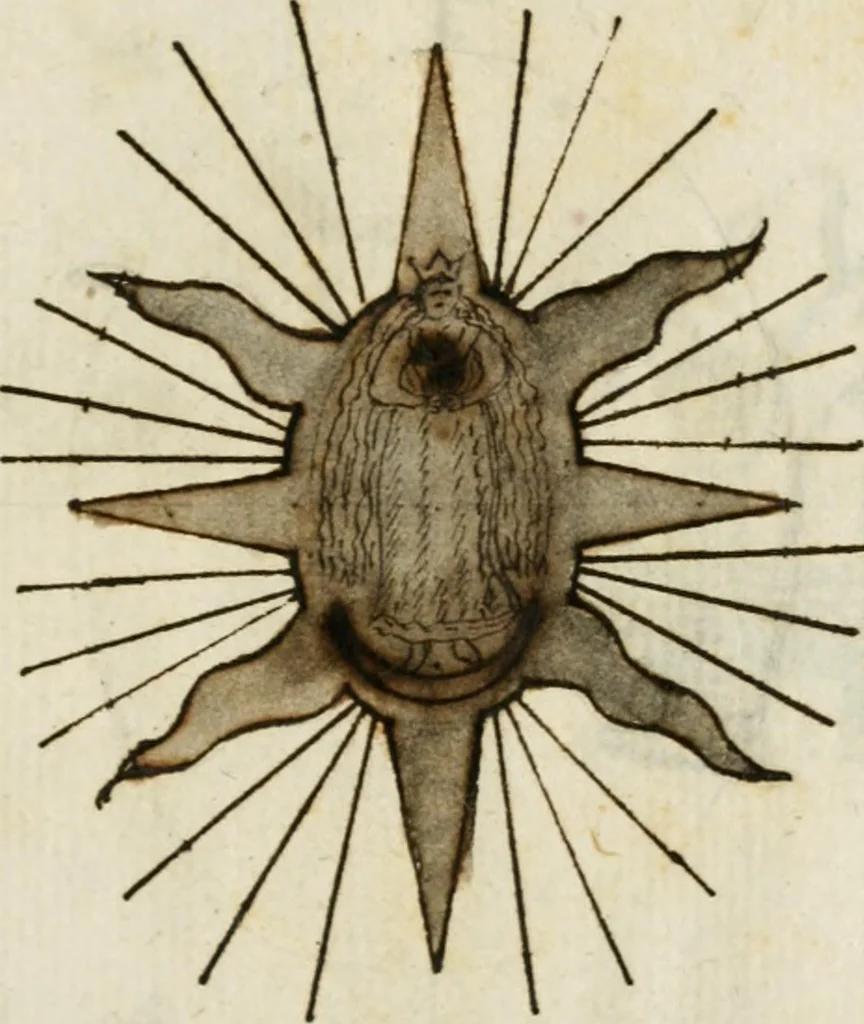 An illustration from Manly Palmer Hall collection of alchemical manuscripts, 1500-1825, 1600, leaf 108