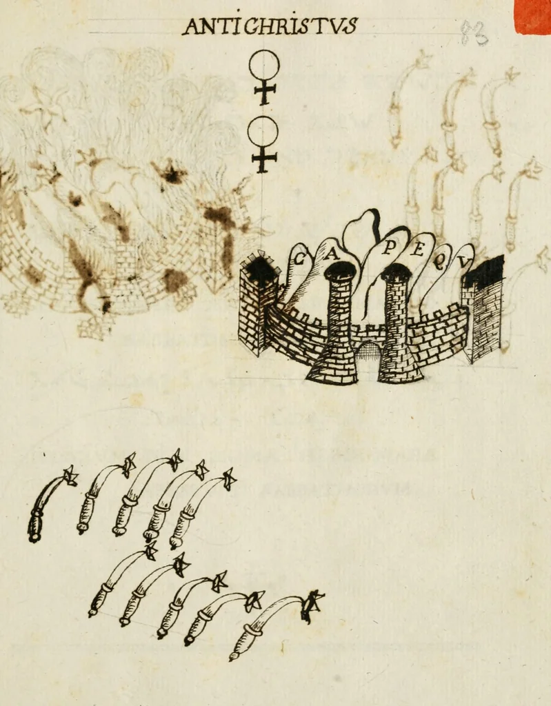 An illustration from Manly Palmer Hall collection of alchemical manuscripts, 1500-1825, 1600, leaf 111
