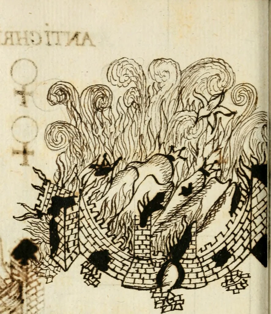 An illustration from Manly Palmer Hall collection of alchemical manuscripts, 1500-1825, 1600, leaf 111