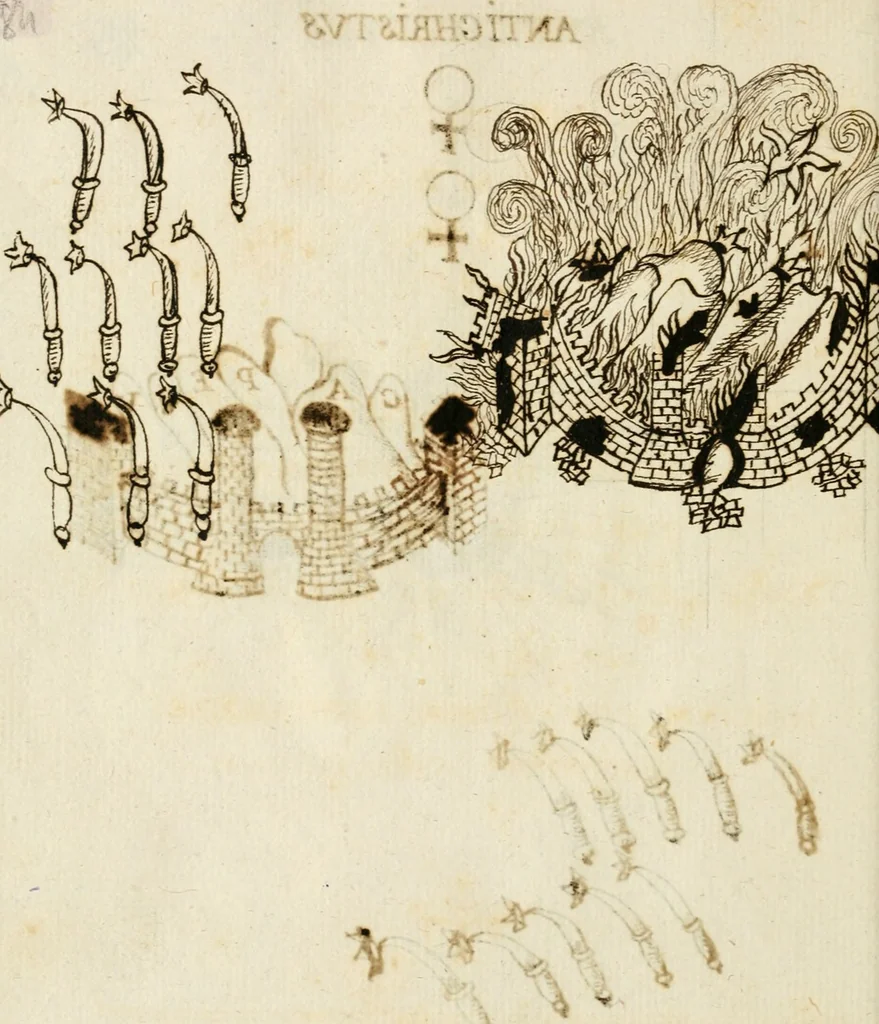 An illustration from Manly Palmer Hall collection of alchemical manuscripts, 1500-1825, 1600, leaf 112