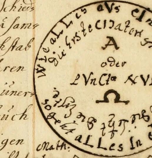 An illustration from Manly Palmer Hall collection of alchemical manuscripts, 1500-1825, 1600, leaf 17