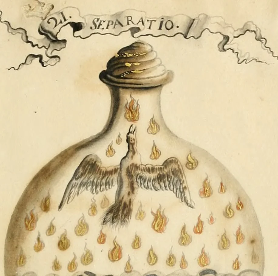An illustration from Manly Palmer Hall collection of alchemical manuscripts, 1500-1825, 1600, leaf 78